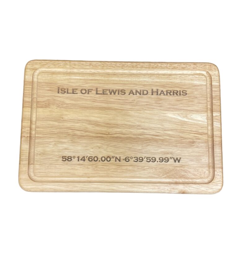 Lewis and Harris Coordinates Chopping Board