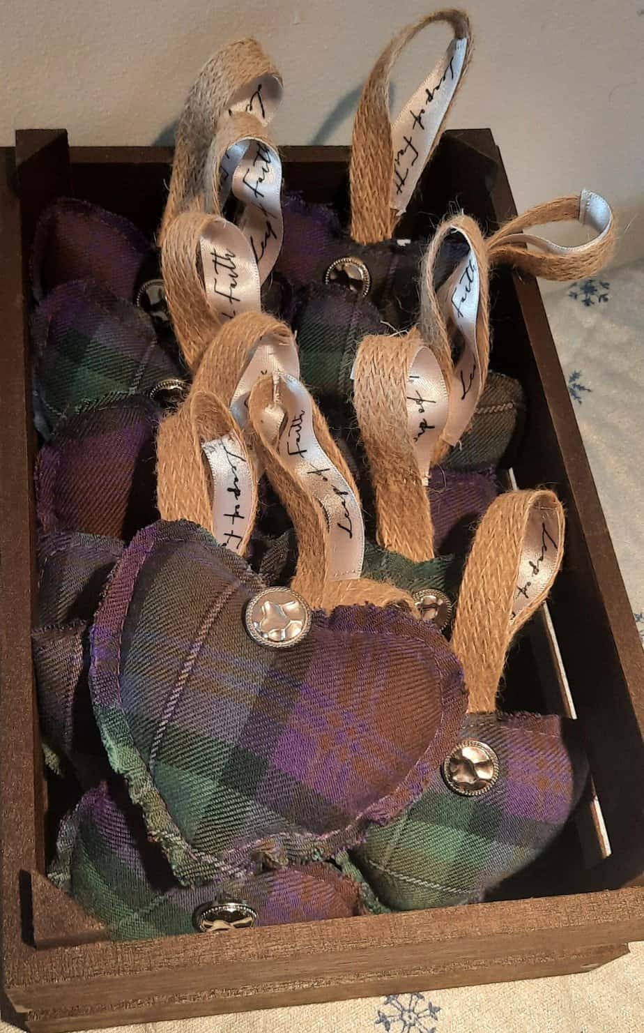 Isle of Skye Tartan Heart
