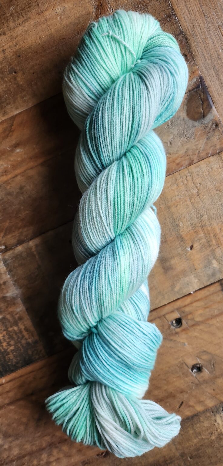 Hand Dyed Yarn, Sea Spray, Hebridean Fibre Company