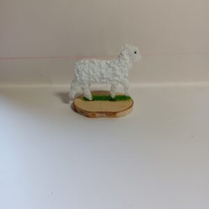 Collie sheep dog and a lamb - handmade by Arran Glass Artist (view 5)
