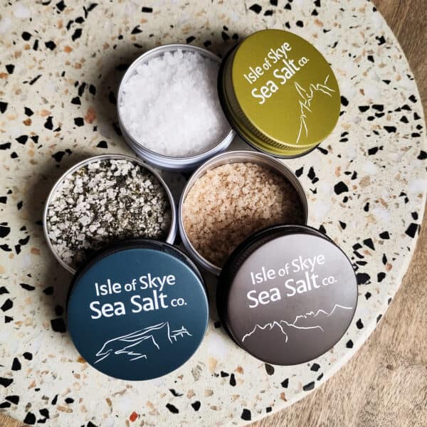 A Pinch of Skye - 3 x 25g Natural and Flavoured Sea Salts Gift Set - handmade by Isle of Skye Sea Salt (view 4)