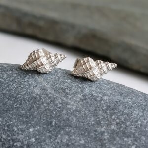 Sterling Silver Shell Studs - Image 1