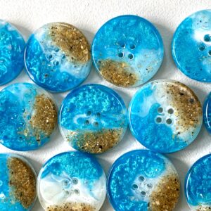 Shetland tv series beach buttons! - handmade by Sarah Kay Arts (view 5)