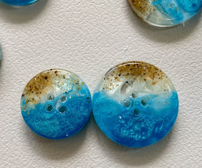Shetland tv series beach buttons! - handmade by Sarah Kay Arts (view 4)