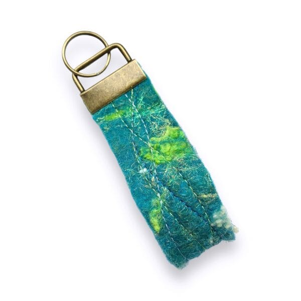 Handmade Mirrie Dancer Felt Keyring