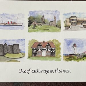 Bute Notelets (A7 x6 in pack) - Image 2