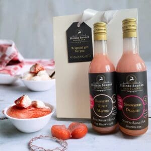 Cocktail inspired dessert sauce Gift Set - Raspberry Ripple Martini & Strawberry Daiquiri - Image 7