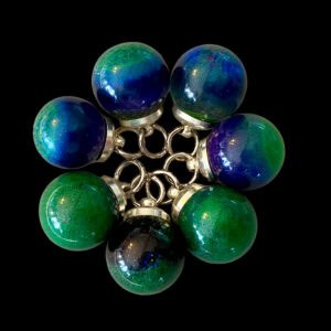 Aurora Borealis pendants, Silver Chain. - handmade by Sarah Kay Arts (view 3)