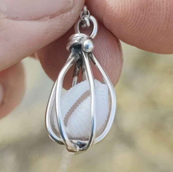 Cowrie Shell Creel Pendant