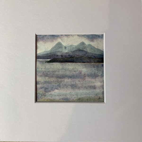Skye Scape Original Painting - handmade by Seaholly Studio (view 9)