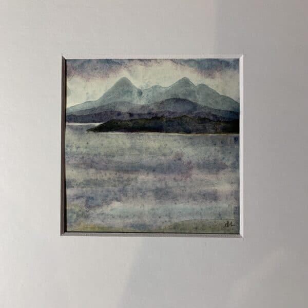 Skye Scape Original Painting - handmade by Seaholly Studio (view 8)