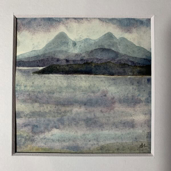Skye Scape Original Painting - handmade by Seaholly Studio (view 6)