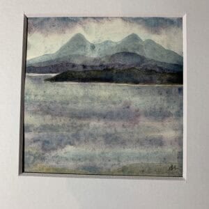 Skye Scape Original Painting - handmade by Seaholly Studio (view 5)