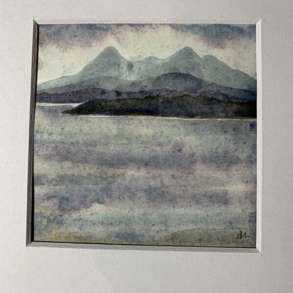 Skye Scape Original Painting - handmade by Seaholly Studio (view 5)