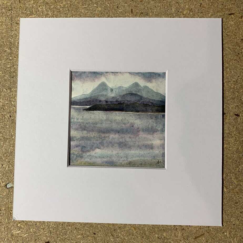 Skye Scape Original Painting - handmade by Seaholly Studio (view 4)