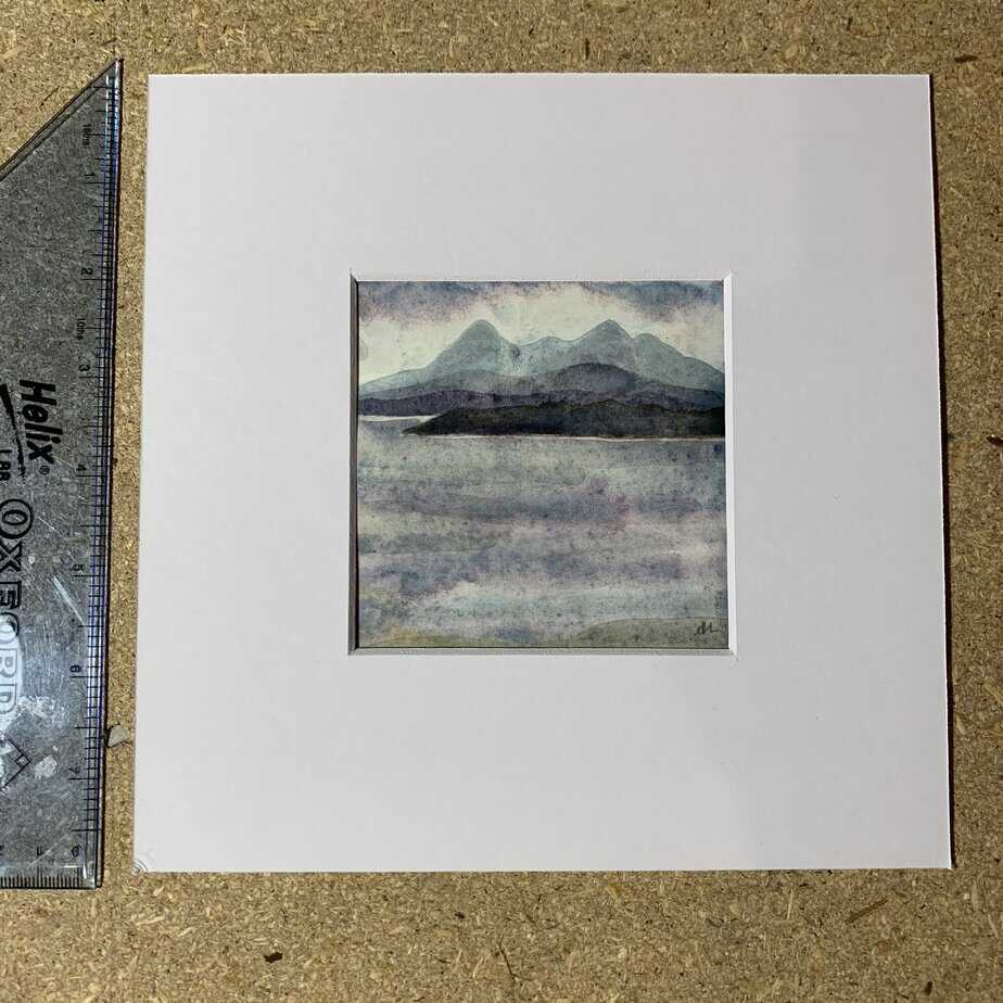 Skye Scape Original Painting - handmade by Seaholly Studio (view 2)