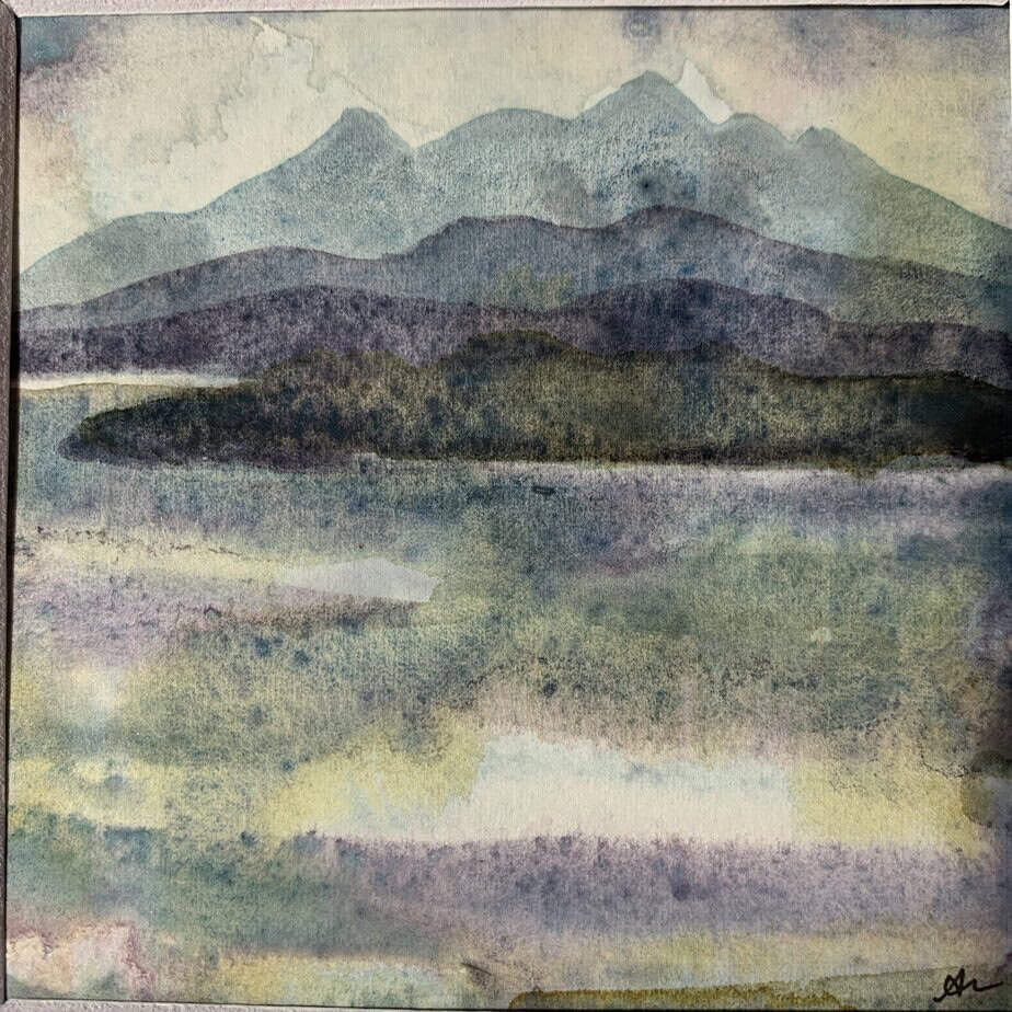 Cuillins original painting - Image 6