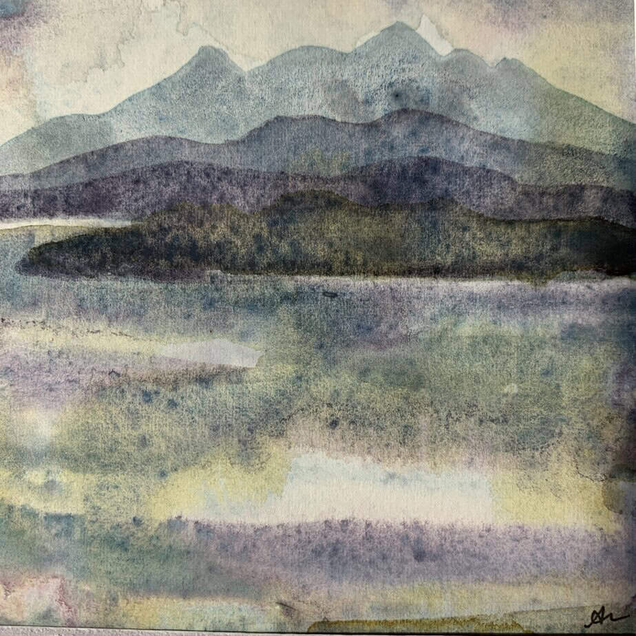 Cuillins original painting - Image 7