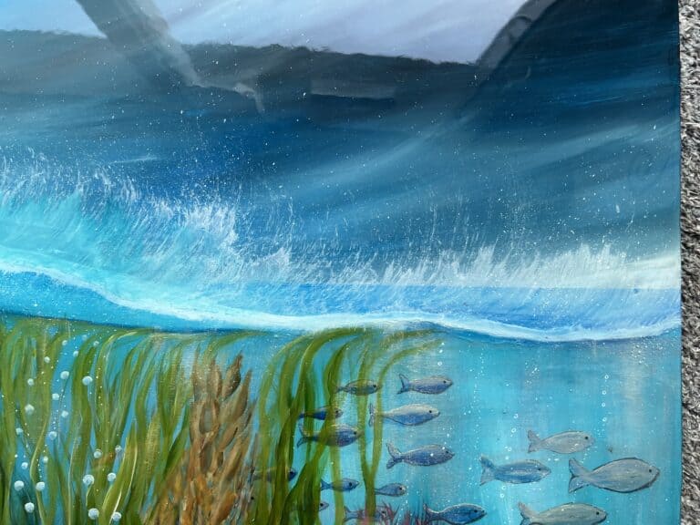 Underwater world Shetland.