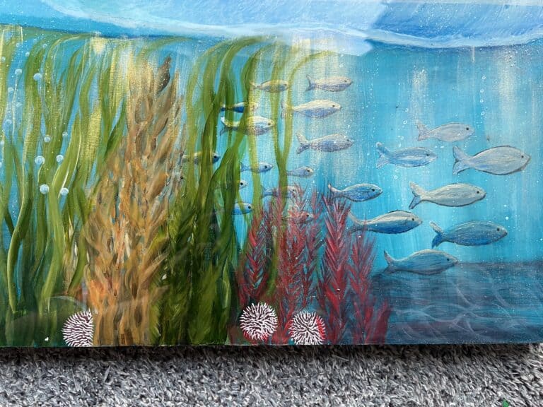 Underwater world Shetland.