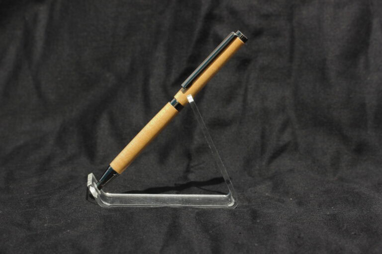 Hand Crafted Beech Wood Slimline Pen