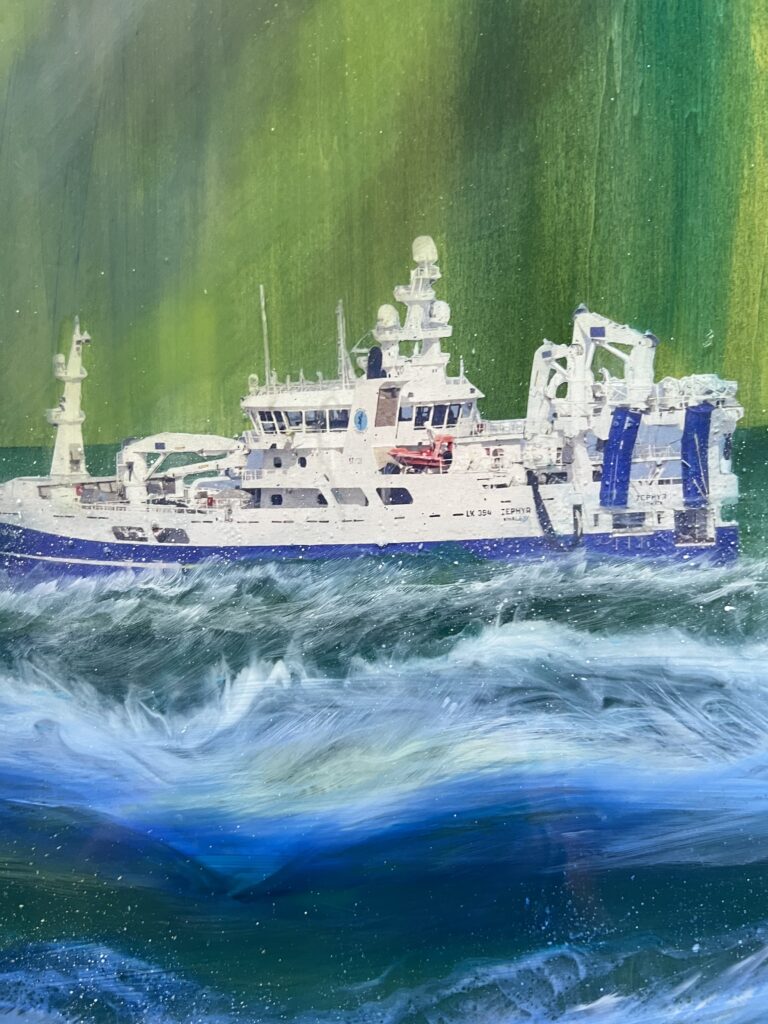 The Zephyr fishing boat.