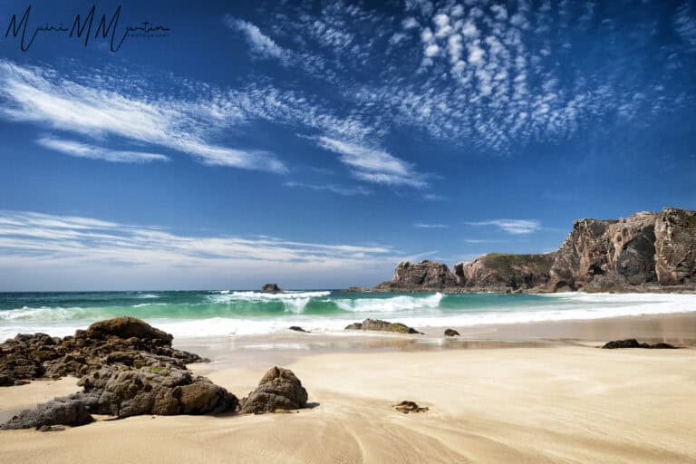 Mangersta Beach - handmade by Mairi M Martin Hebrides Photography