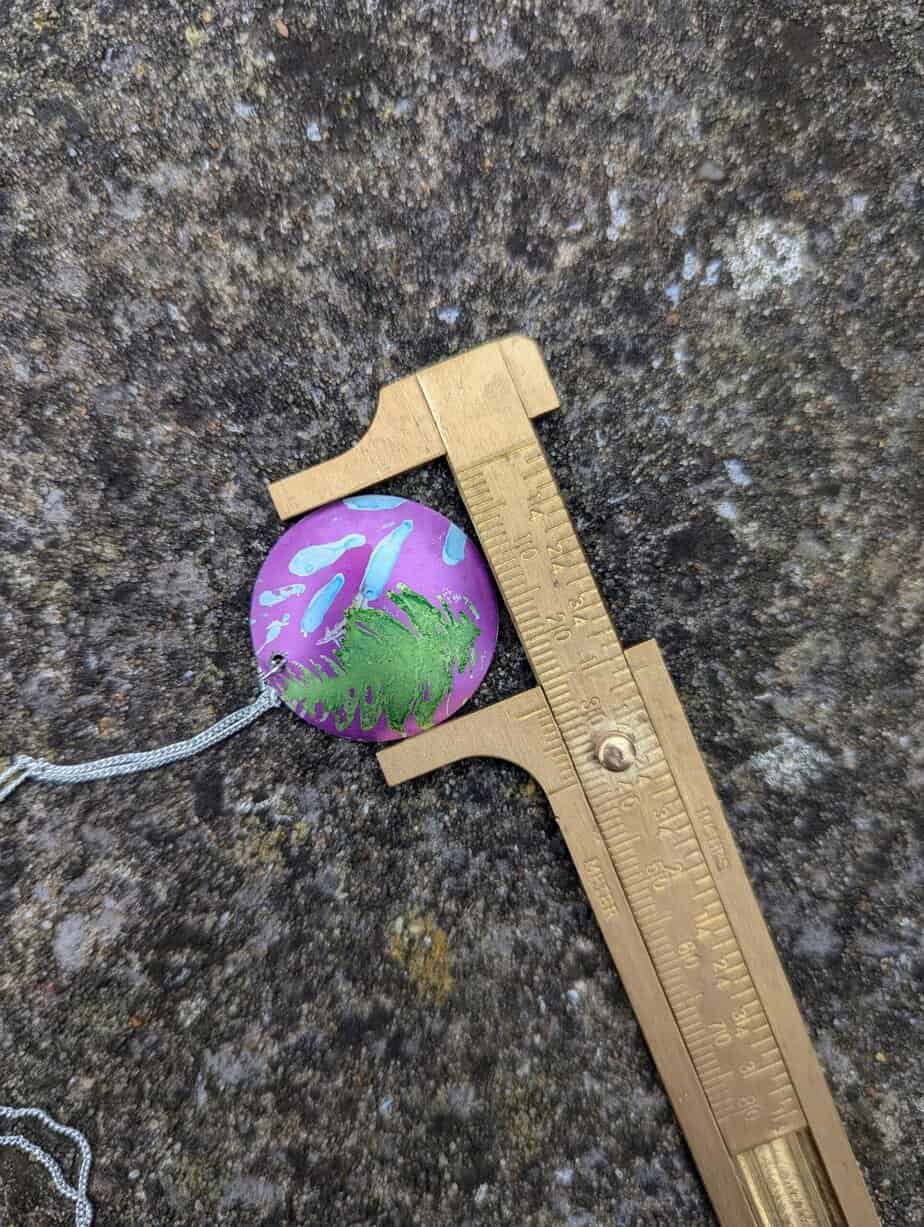 Purple Wildflower Pendant - Image 2