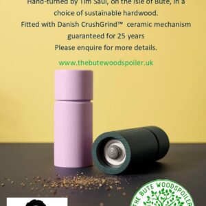Pepper & Salt Mills - handmade by The Bute Woodspoiler (view 5)