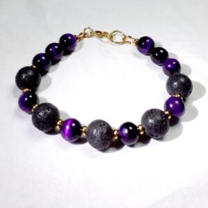 Purple Cats Eye Assorted Style Bracelets (choose from) - Image 2