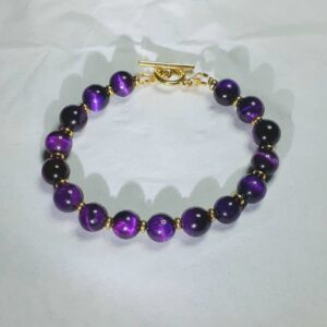 Purple Cats Eye Assorted Style Bracelets (choose from) - Image 3