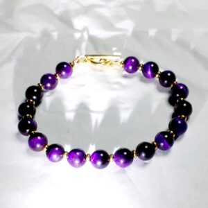 Purple Cats Eye Assorted Style Bracelets (choose from) - Image 4