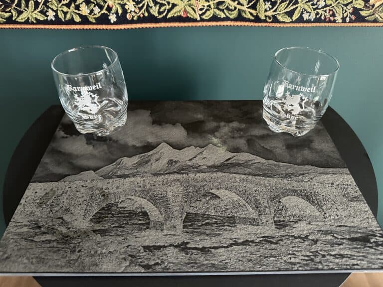 Sligachan Bridge Placemat - handmade by Barnweil (view 2)