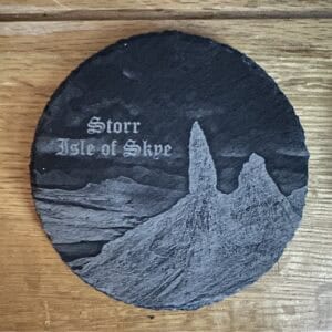 Old Man of Storr coaster - handmade by Barnweil (view 2)