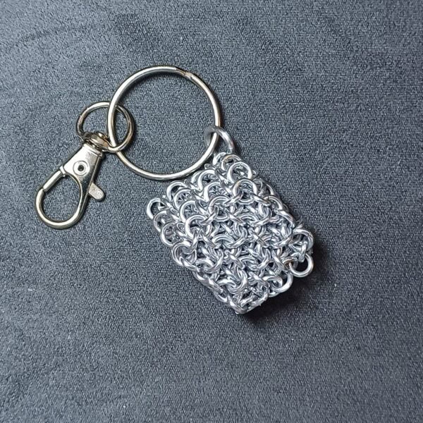 Keyring - Jelly cube - handmade by Manatee Maille