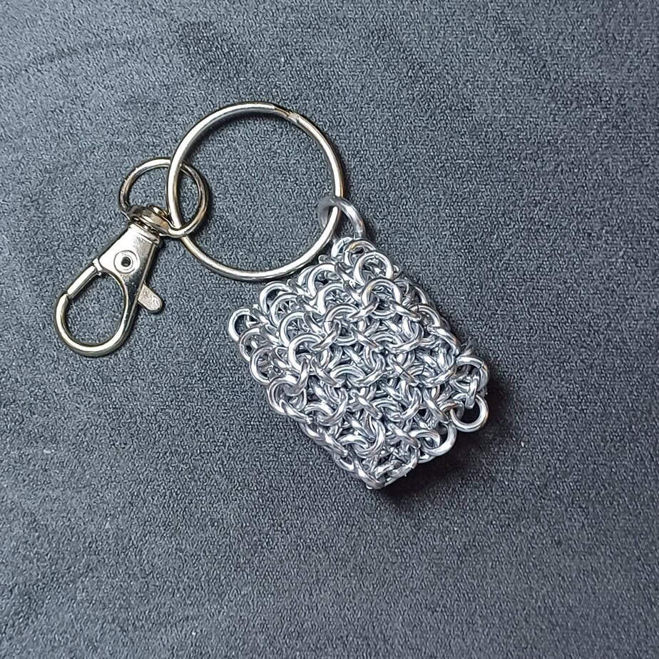 Keyring - Jelly cube - handmade by Manatee Maille