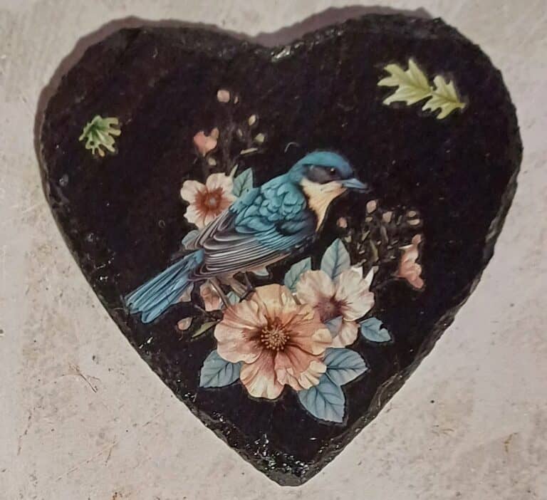 Amid the Blossom - handmade by Cliasmol Crafts