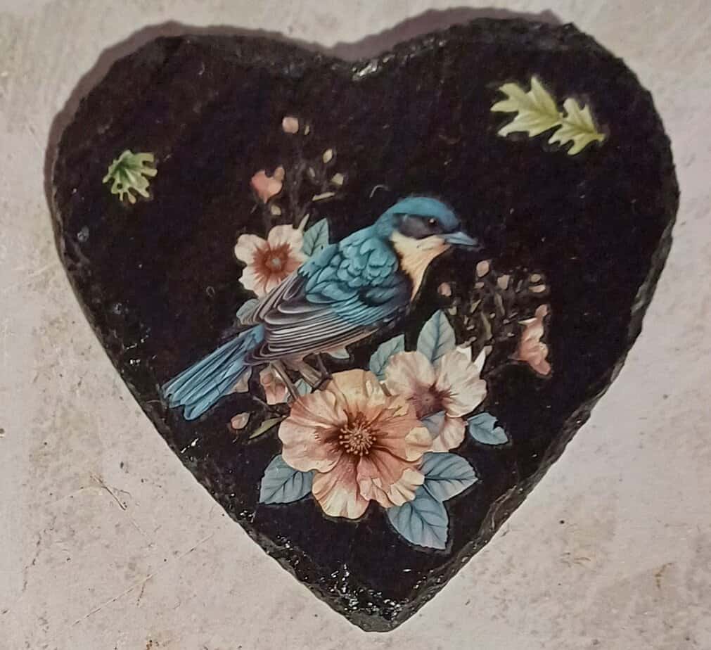 Amid the Blossom - handmade by Cliasmol Crafts