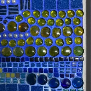 Sunset beach mosaic- Shetland - Image 3