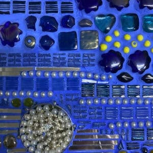 Sunset beach mosaic- Shetland - Image 2