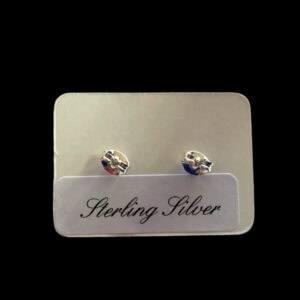 Sea urchin shell studs. - handmade by Sarah Kay Arts (view 3)
