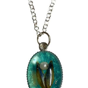 Mussel shell pendants from Shetland. - handmade by Sarah Kay Arts (view 6)