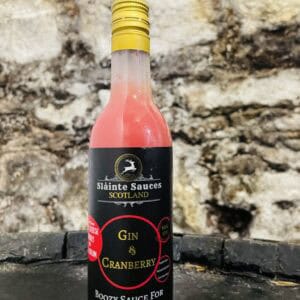 Gin & Cranberry Sauce – Boozy Gourmet Drizzle for Desserts, Cheese & More - Image 1