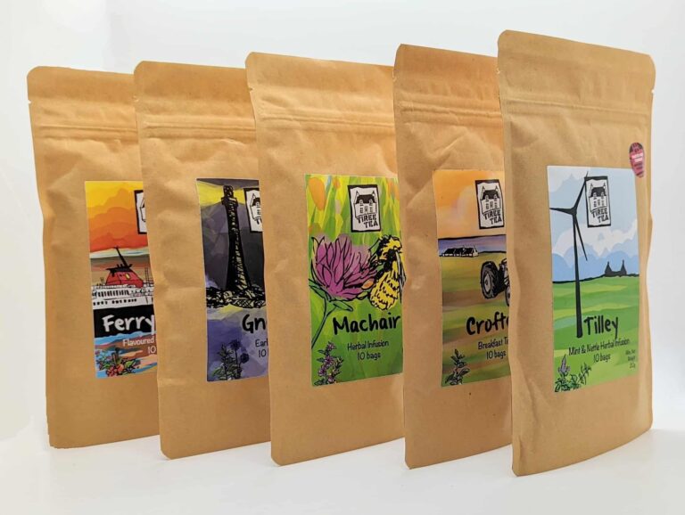 Tiree Tea Taster Box (Mix & Match) - handmade by Tiree Tea