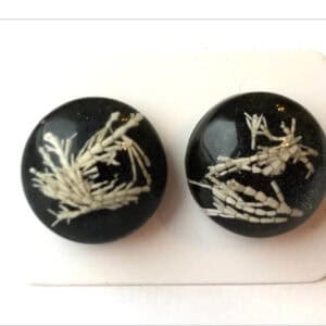 Seaweed earrings, resin jewellery from Shetland. - Image 3