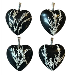 Seaweed pendants with shimmering black night sky background. - Image 7