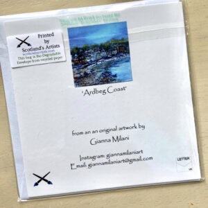 Square Greetings Cards - handmade by GiannaMilaniArt (view 5)