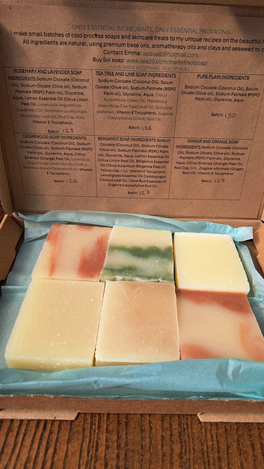 Wee soap box - handmade by Sol Soap (view 3)