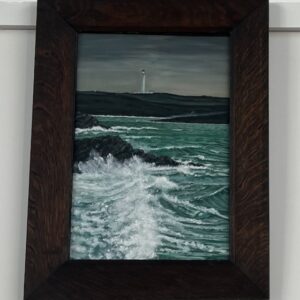 Rhinns Lighthouse painting - Image 3
