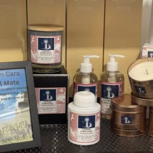 White diffuser with reeds and gift box - Anam Cara - Image 2